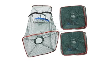 Portable Foldable Cast Net Magic Collapsible Fishing Cage Traps Nets Accessories for Fishing Gear for Outdoor Enthusiasts and Anglers.