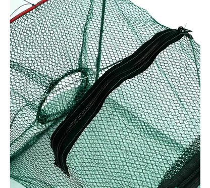 Portable Foldable Cast Net Magic Collapsible Fishing Cage Traps Nets Accessories for Fishing Gear for Outdoor Enthusiasts and Anglers.