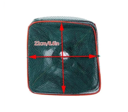 Portable Foldable Cast Net Magic Collapsible Fishing Cage Traps Nets Accessories for Fishing Gear for Outdoor Enthusiasts and Anglers.